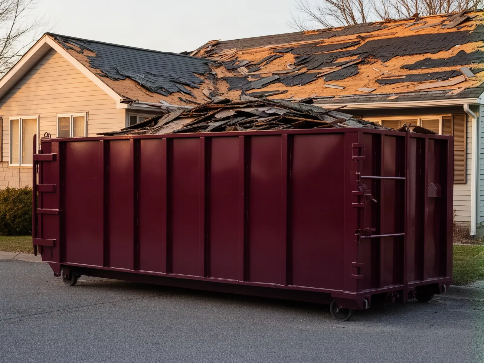 Roll-off dumpster from Arcadia Workhorse Dumpster Rental in Arcadia, CA